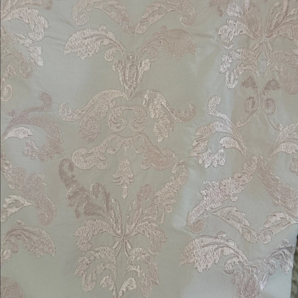 Simply Shabby Chic  | Euro Pillow  Cover | Pink Cotton Embroidered